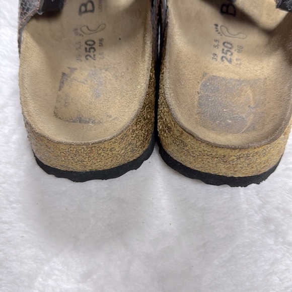 Birkenstock Betula Women’s Brown Crystal Boho Slingback Sandals Size 8 8.5 - Picture 6 of 15